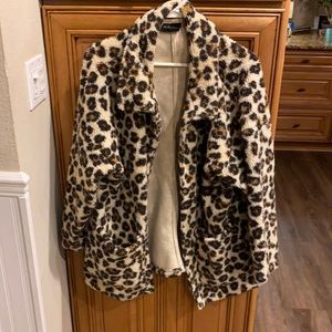 Animal print jacket